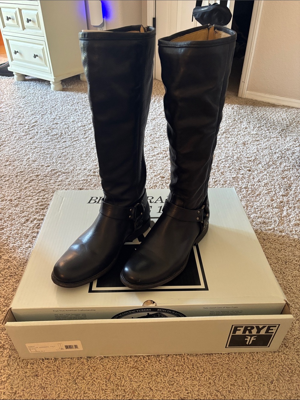 Frye Phillip Harness Knee-High Boots
